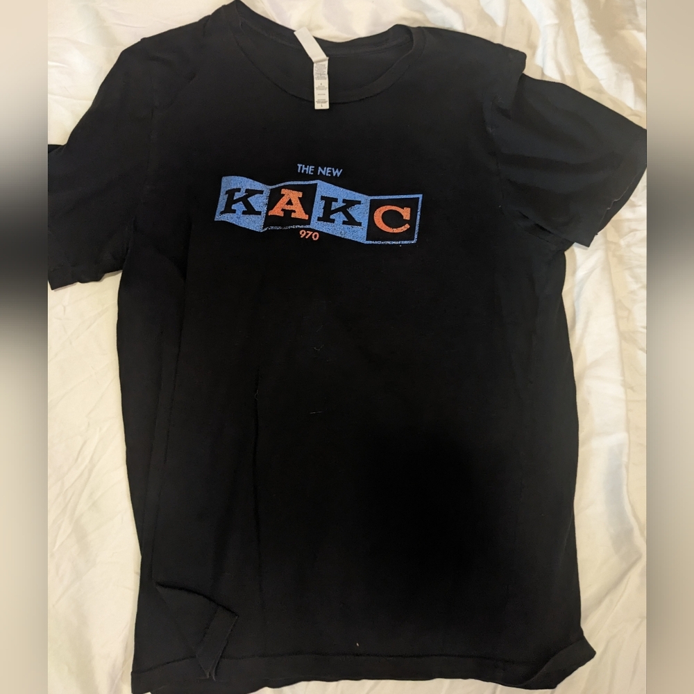 Black vintage KAKC T-Shirt